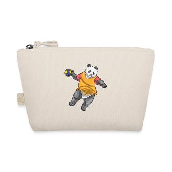 Panda Handball Joueur Handball - Trousse biologique - nature - Devant