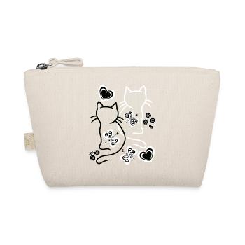 Été Chats Chat Rétro Vintage Années 80 Années 90 - Trousse biologique - nature - Devant