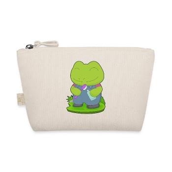 Frosch Zahnbürste - Bio-Täschchen - Natur - Vorne