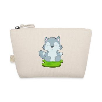 Wolf Yoga Fitness Méditation - Trousse biologique - nature - Devant