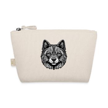 Akita Dog Portrait - Organic Pouch - nature - Front