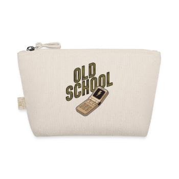 Classic Flip Phone Vintage Mobile Phone Cell Phone - Organic Pouch - nature - Front