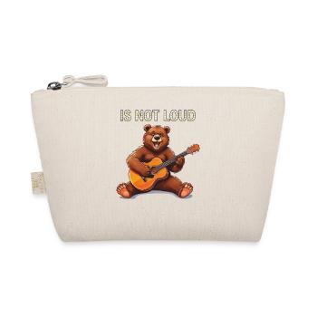 BÄR GITARRE IS NOT LOUD - Organic Pouch - nature - Front