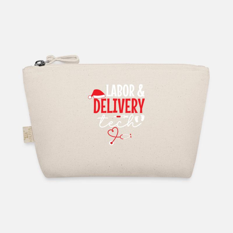L&D Tech Santa Claus Hat Organic Pouch
