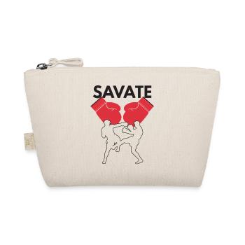 Instructeur Savate Arts Martiaux Français Kickboxing - Trousse biologique - nature - Devant