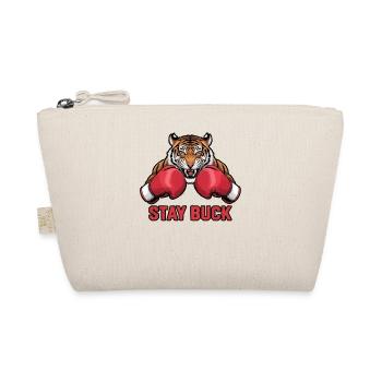 Tierliebhaber Boxen Match Sport Kampf Boxer - Bio-Täschchen - Natur - Vorne