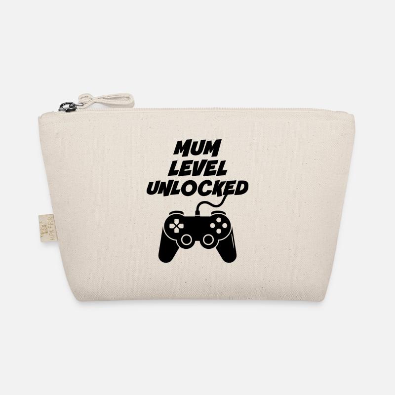 Mum Level Unlocked Organic Pouch