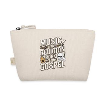 Rock Music Musician Rock And Roll Band Rocker - Organic Pouch - nature - Front