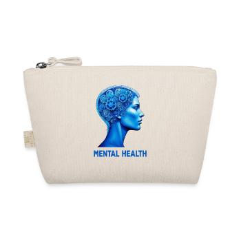 MENTAL HEALTH GEARS HEAD - Organic Pouch - nature - Front