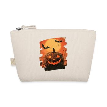 Halloween Pumpkin - Organic Pouch - nature - Front