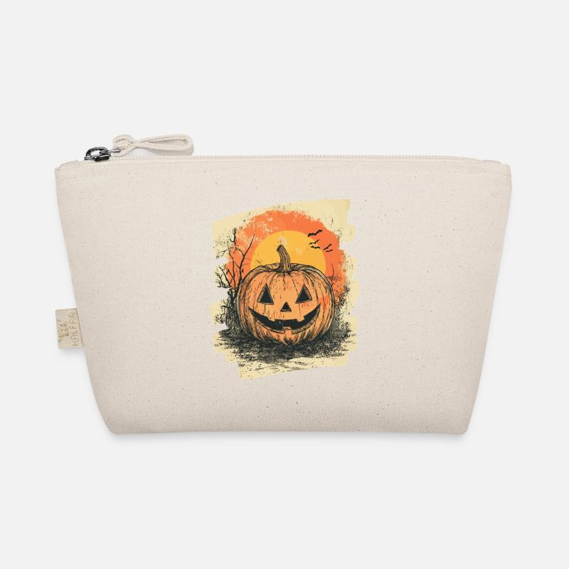 Halloween Pumpkin Organic Pouch