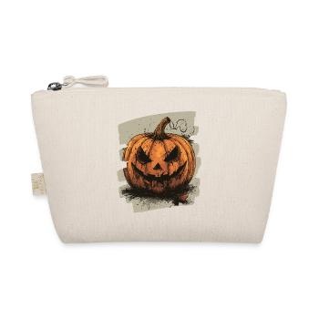 Halloween Pumpkin - Organic Pouch - nature - Front