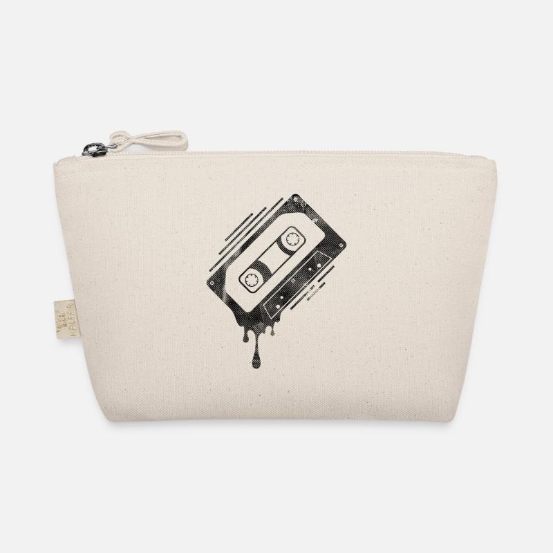 Dripping Cassette Tape Organic Pouch