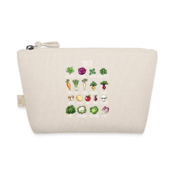 March seasonal vegetables and fruits collage - Organic Pouch - nature - Front