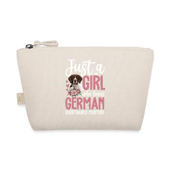 Juste une fille qui aime les pointers allemands à poil court - Trousse biologique - nature - Devant