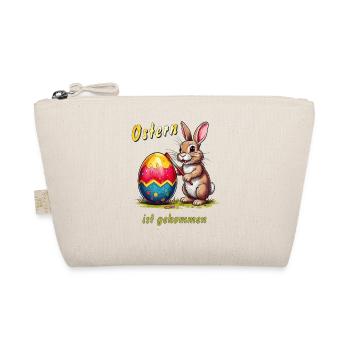 OSTERHASE Ostern ist gekommen - Bio-Täschchen - Natur - Vorne