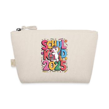 School Child 2025 School Enrollment Back to School - Organic Pouch - nature - Front