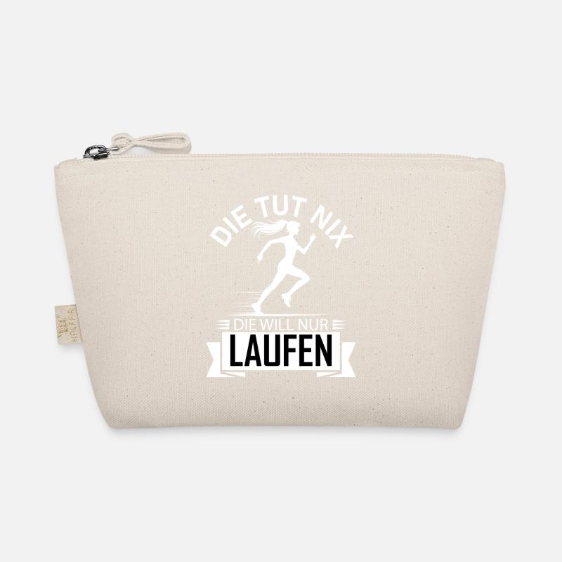 HUREN LAUFEN - Bio-Täschchen - Natur