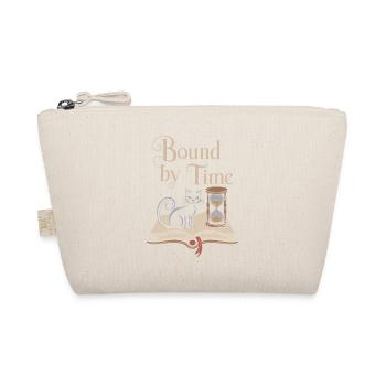 Bound to Time Magical Cat with Book - Organic Pouch - nature - Front