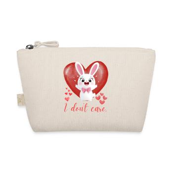 Lapin drôle avec dicton : Ironie pour les amoureux des lapins - Trousse biologique - nature - Devant