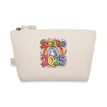 School Child 2025 School Enrollment Back to School - Organic Pouch - nature - Front
