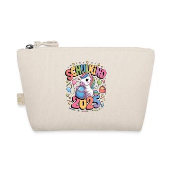 School Child 2025 School Enrollment Back to School - Organic Pouch - nature - Front