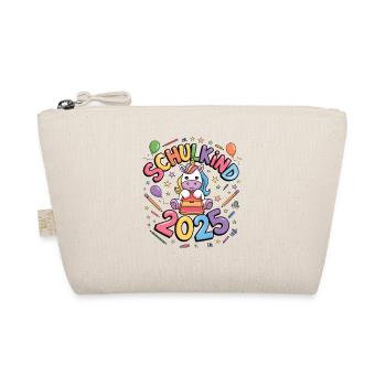 School Child 2025 School Enrollment Back to School - Organic Pouch - nature - Front