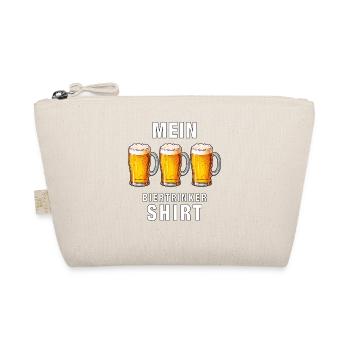 MEIN Biertrinker Shirt - Bio-Täschchen - Natur - Vorne