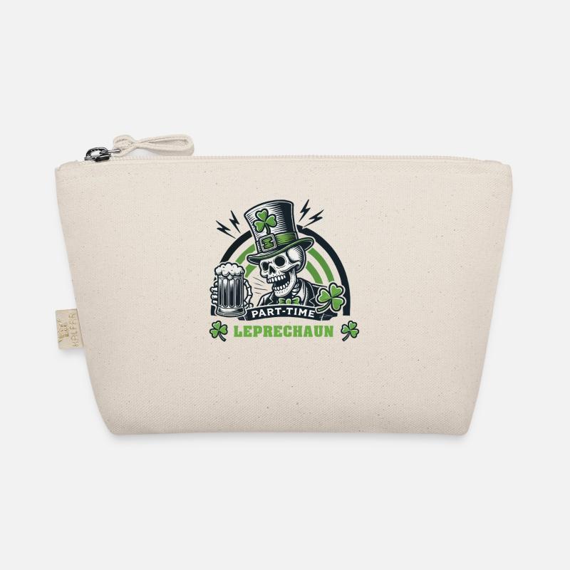 Teilzeit Leprechaun Sankt Patricks Tag Spaß Bio-Täschchen