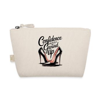 Confidence Starts From The Ground Up High Heels - Bio-Täschchen - Natur - Vorne