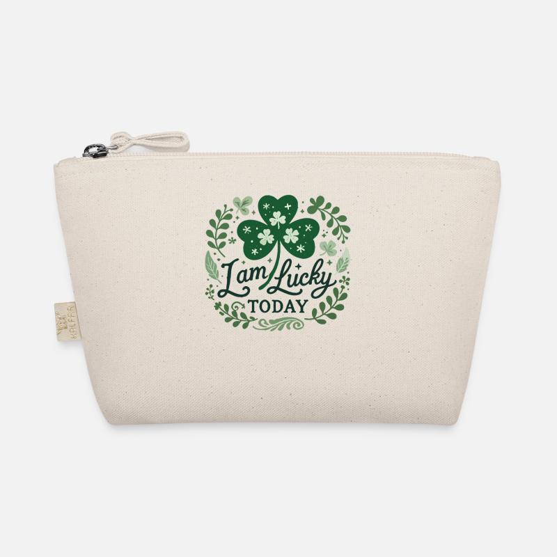 Lucky Clover Saint-Patrick Je suis heureux Trousse biologique