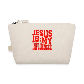Jésus est mon influenceur - Foi chrétienne - Trousse biologique - nature - Devant