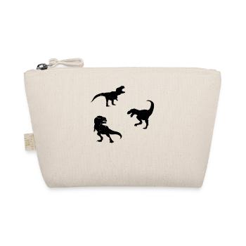 Silhouette Dinosaure T-Rex Dino - Trousse biologique - nature - Devant