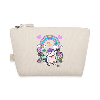 Cat, Cats, Spring, Summer, Children, Child - Organic Pouch - nature - Front