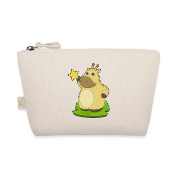 Giraffe Star - Organic Pouch - nature - Front