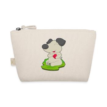 Hund Poker Pokerkarten - Bio-Täschchen - Natur - Vorne