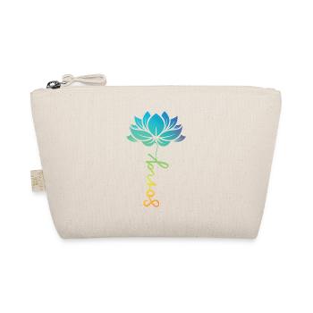 Catch Song Flower Losing Go And Deep - Organic Pouch - nature - Front