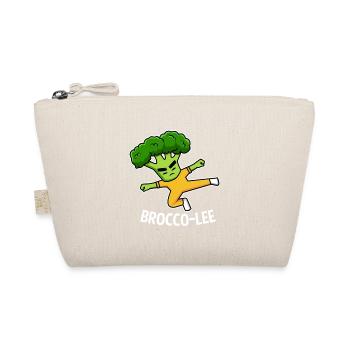 Karate Broccoli Martial Arts Martial Arts Fighter - Organic Pouch - nature - Front