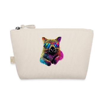 Wombat Australia Marsupial Cute Wombat - Organic Pouch - nature - Front