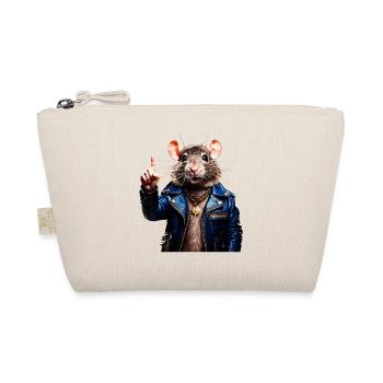 RAT raises index finger - Organic Pouch - nature - Front