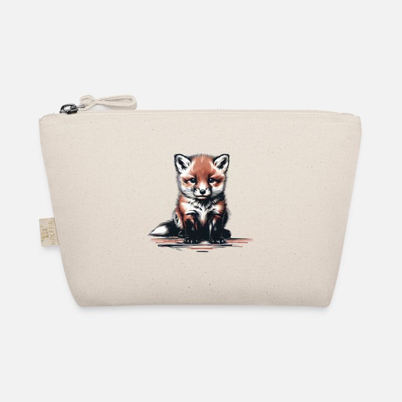 Fox Foxes Vixen Organic Pouch