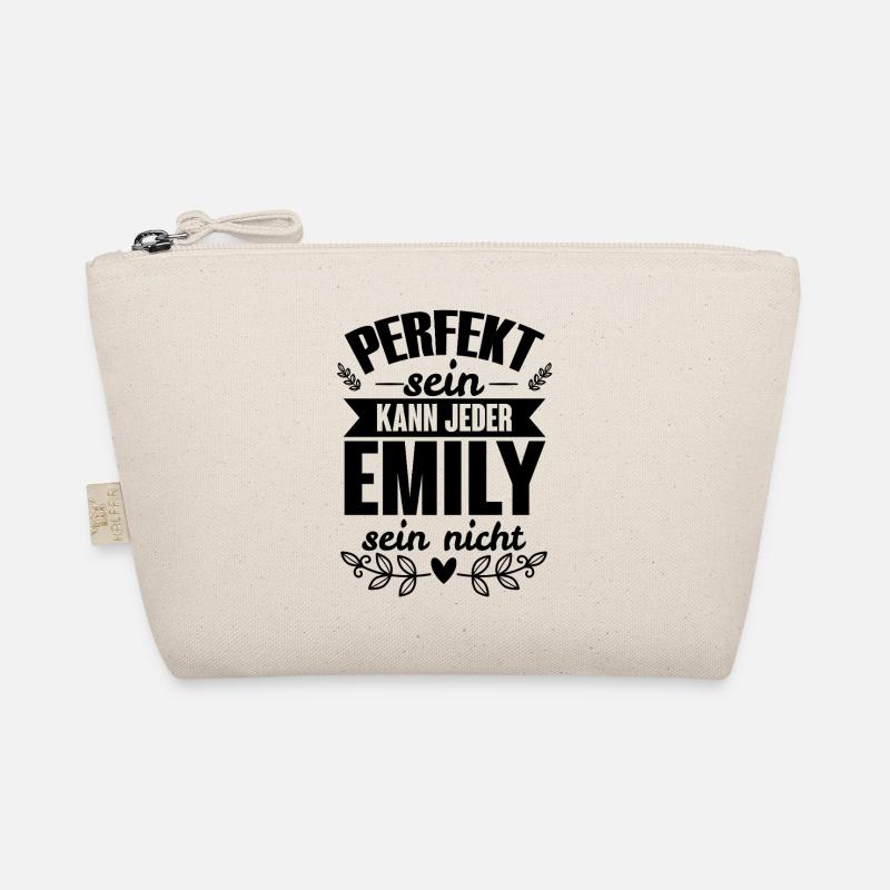 Emily - Perfekt Sein Kann Jeder Emily Sein Nicht Bio-Täschchen