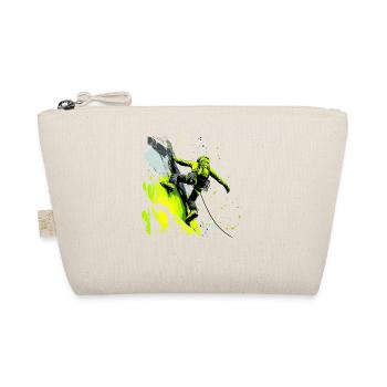 Climbing in the Alps: At the limit of rock climbing - Organic Pouch - nature - Front