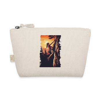 Climbing in the Alps: Amour Rock Sunset - Organic Pouch - nature - Front