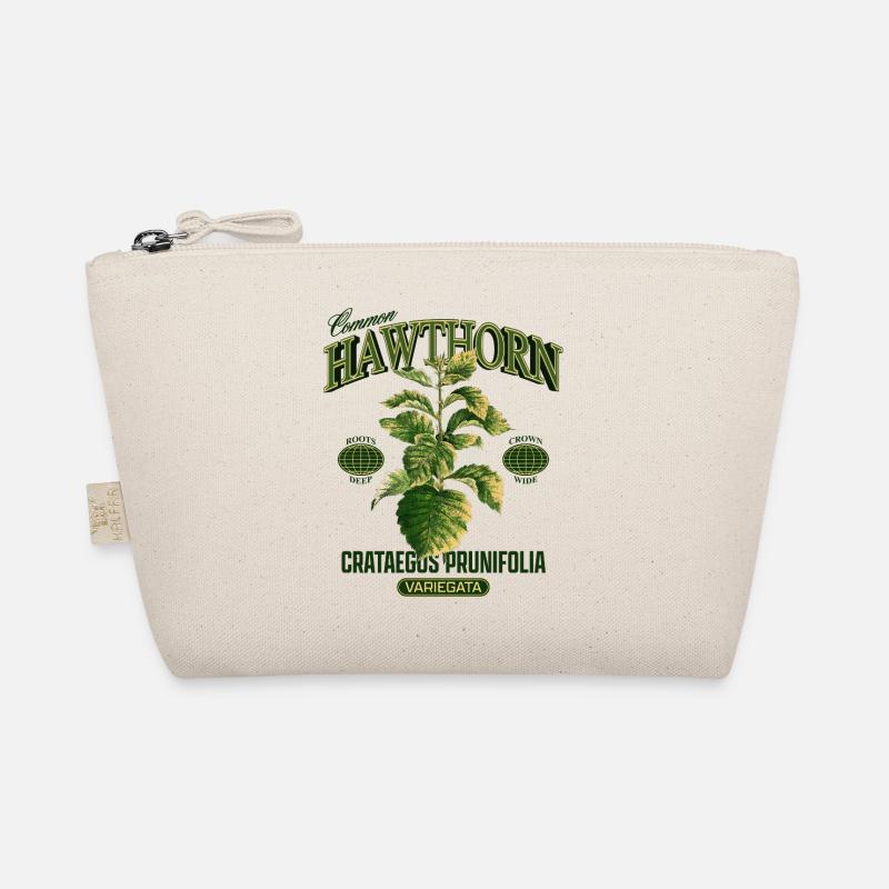 Common Hawthorn Botanical Art Bio-Täschchen