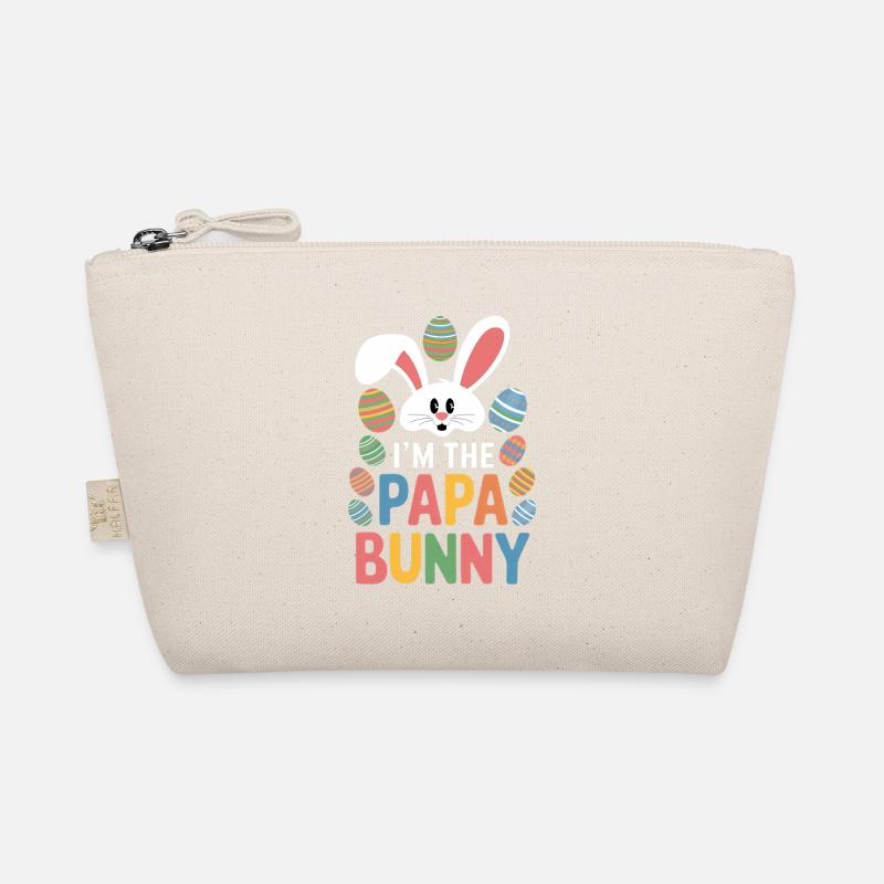 Drôle de lapin de Pâques papa Conception de Pâques Trousse biologique