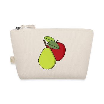 Fruit, Fruits, Apple, Pear - Organic Pouch - nature - Front