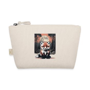 Forest Animals Fox Foxes Fairy Tales Children Child - Organic Pouch - nature - Front