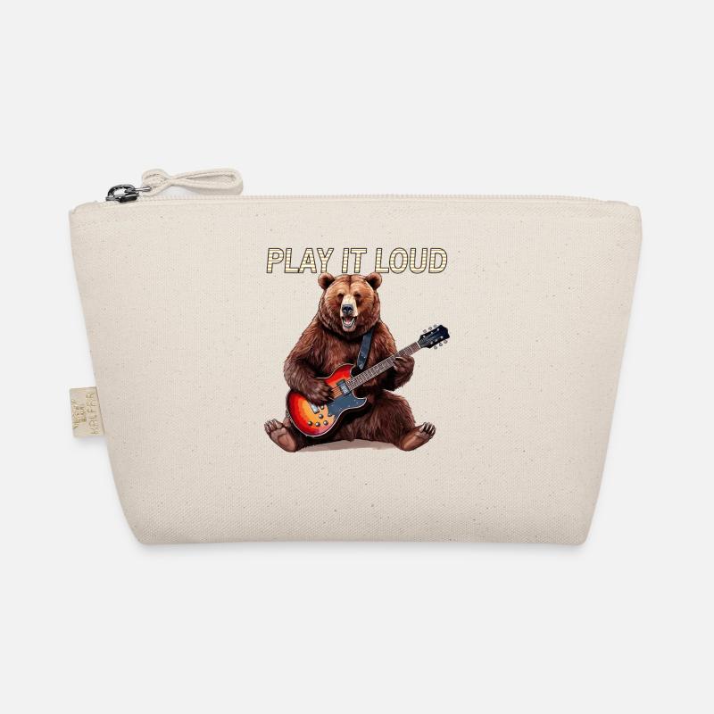 BEAR ROCK GUITAR PLAY GUITAR Organic Pouch