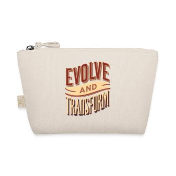 Evolve and Change: Inspiring - Organic Pouch - nature - Front